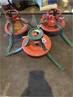 Lot of 3 Chriatmas Tree Stands
