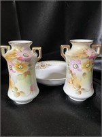 50% OFF! VTG Japanese Minature Vases & Bowl