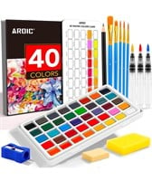 AROIC 40 Solid Watercolor Paint Set