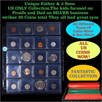 Unique Father & 2 Sons US ONLY Collection,The kids