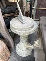 Sundial With Pedestal