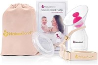 6 Pack NatureBond Silicone Breast Pump with Lid