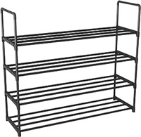 *NEW HOMEFORT 4-Tier Shoe Rack