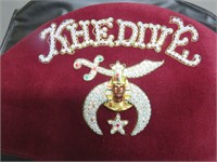 Khedive Shriner Fez Hat Burke