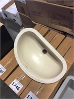 Oval Undermount Composite Sink x 2