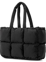 ($102) Herald Puffer Tote Bag for Women, Large