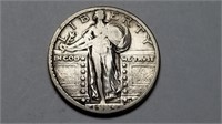1924 S Standing Liberty Quarter Rare