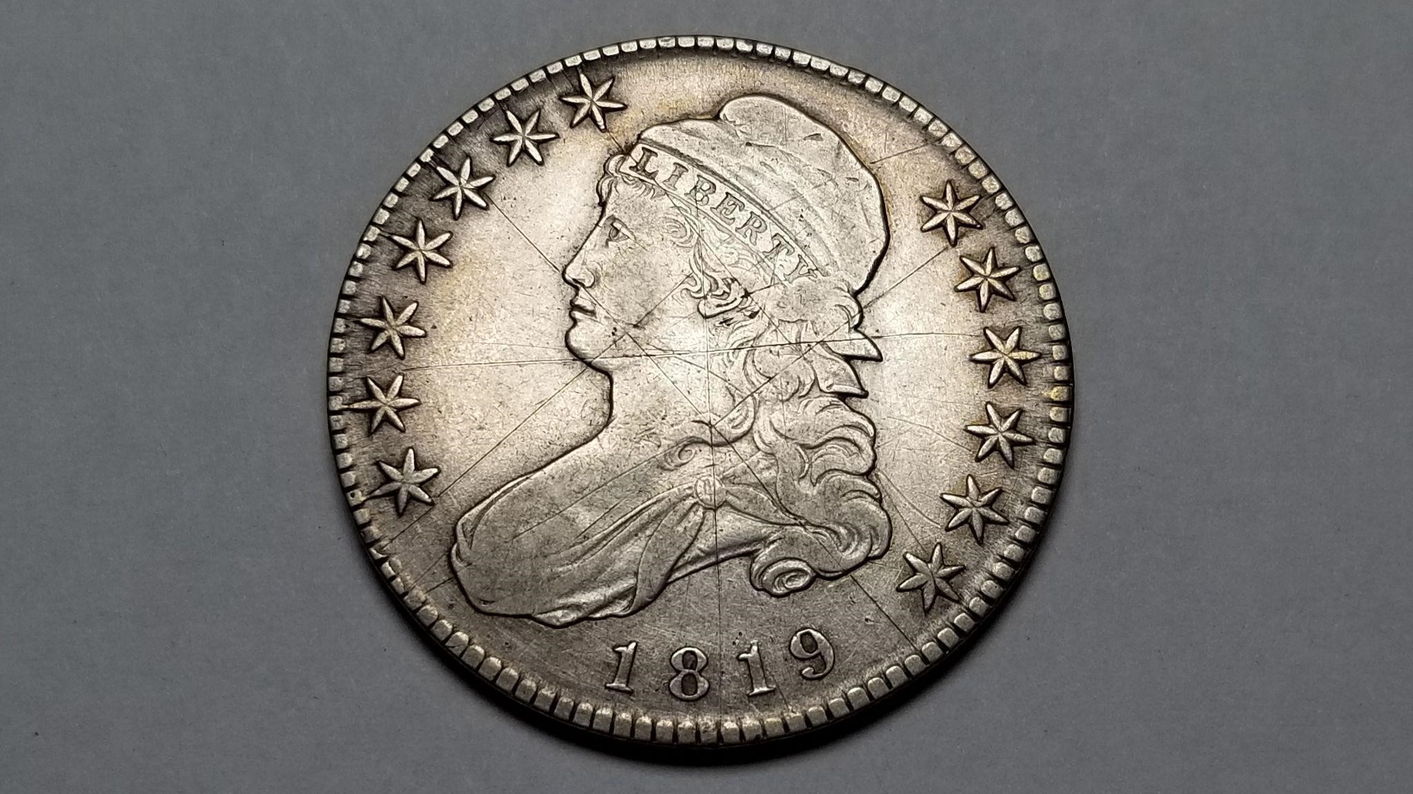 1819 Capped Bust Half Dollar