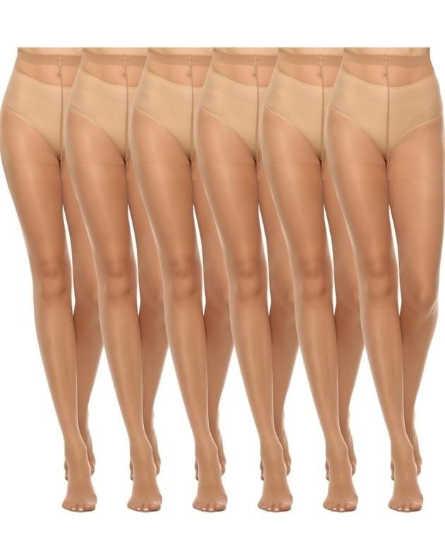 Small size Yilanmy Women's 6 Pairs Sheer Tights