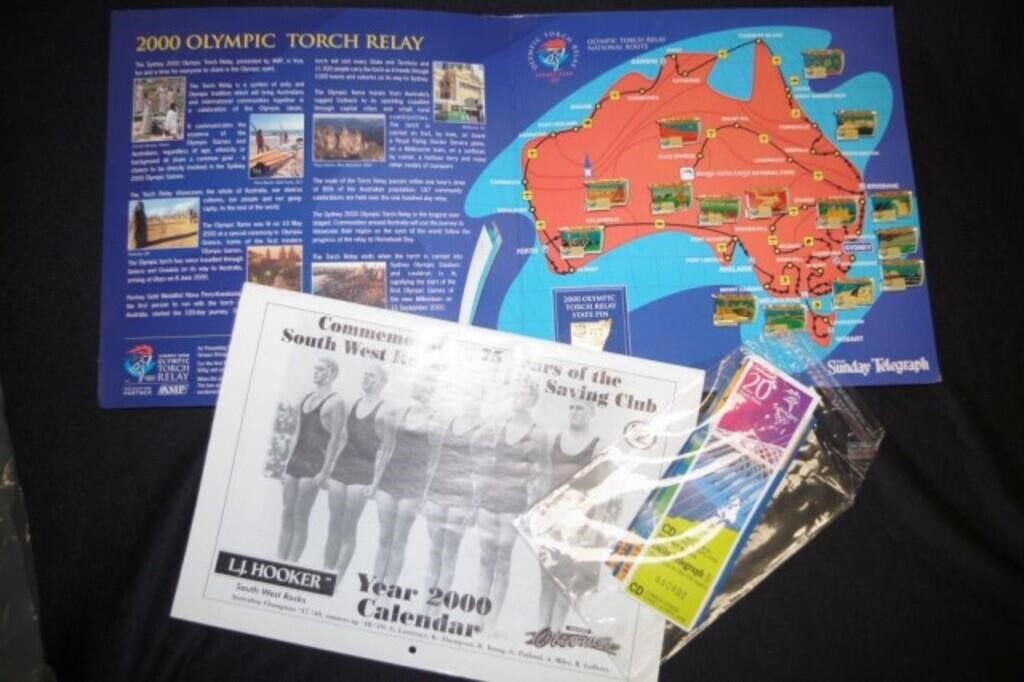 Sydney 2000 Olympic memorabilia
