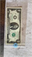Series 2017 A $2 bill