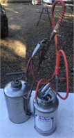Pair of Stainless Steel Compression Sprayer Lot