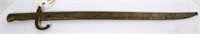 1867 French 28” sword/bayonet with scabbard