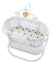 $129-Fisher-Price Soothing Motions Bassinet Multi