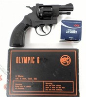BBM model Olympic 6 .22 cal starter pistol in