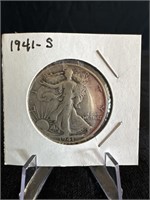 1941-S 1/2 Dollar