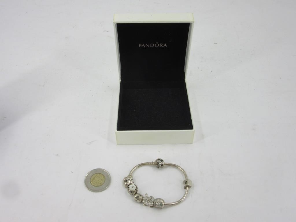 Authentique bracelet Pandora en argent 925