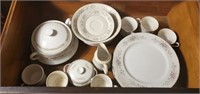 Floral China Plates, Cups' Bowls & More