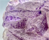 112 GM Deep Purple Blue Phantom Fluorite