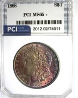 1888 Morgan MS65+ LISTS $400