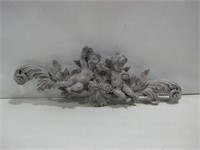 22" Long Plaster Wall Decoration