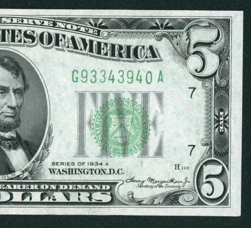 Currency Collector Paper Currency 7/1/24