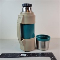 Vintage Thermos #650 Stopper Insulated 1 Liter