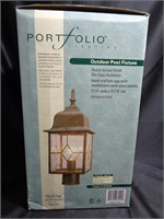 Portfolio Lighting outdoor post light fixture.