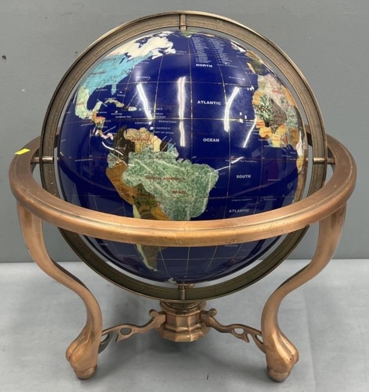 Gemstone Desk Globe