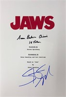 Jaws Steven Spielberg Autograph  Script Cover