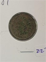 1881 INDIAN CENT