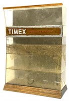 1960's TIMEX Store Counter Top Watch Display Case