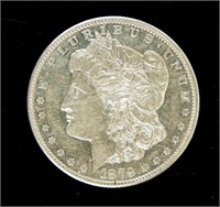 Coin 1879-S Rev '78 Morgan Silver Dollar-AU