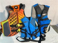 3 Life Jackets (Incl. Stearns)