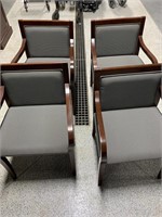 4 Waiting room chairs