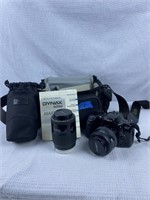 Minolta Maxxum with zoom lens