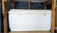 VERY LARGE 120 QT IGLOO ICE CHEST WITH CHRISTMAS T