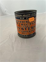 Stricklers MD 202 1 Pint Oyster Can
