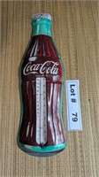 VINTAGE COCA-COLA WALL THERMOMETER