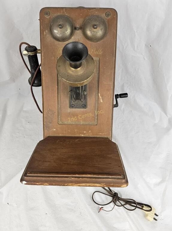 Country Belle Radio Antique Phone Replica