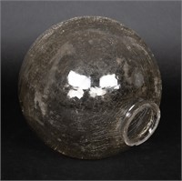 Crackle Glass Globe Lamp Shade
