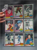 1980 NHL collector cards