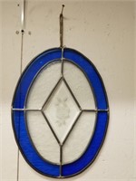 12.25x 16.75 inch stained glass decor