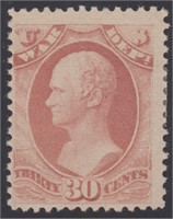 US Stamps #O120 Mint LH with a few mount a CV $225