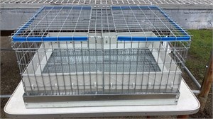 Medium animal cage 25”x12”x19”