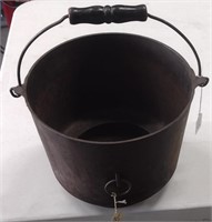 Vintage Griswold Erie CastIron Slant Cauldron 1910