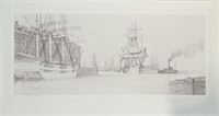 John Stobart "Untitled" Lithograph, Hand Signed