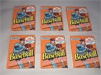 1990 Donruss Baseball Cards LOT of 6 Unopened Pack