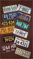 12 Bicycle Licence Plates, Various States