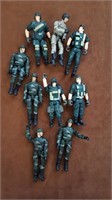 Lot of 4" Tall Bendable Toy Soldiers